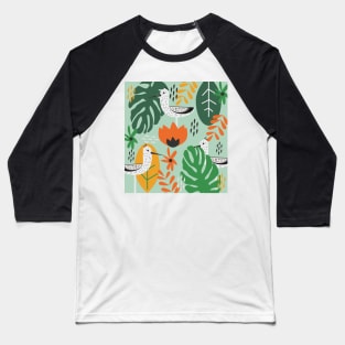 Birds and tropical botany Baseball T-Shirt